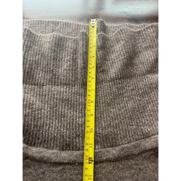 LOFT Outlet Brown Cowl Neck Sweater Size XL Soft Knit Tunic Pullover - Picture 8 of 9